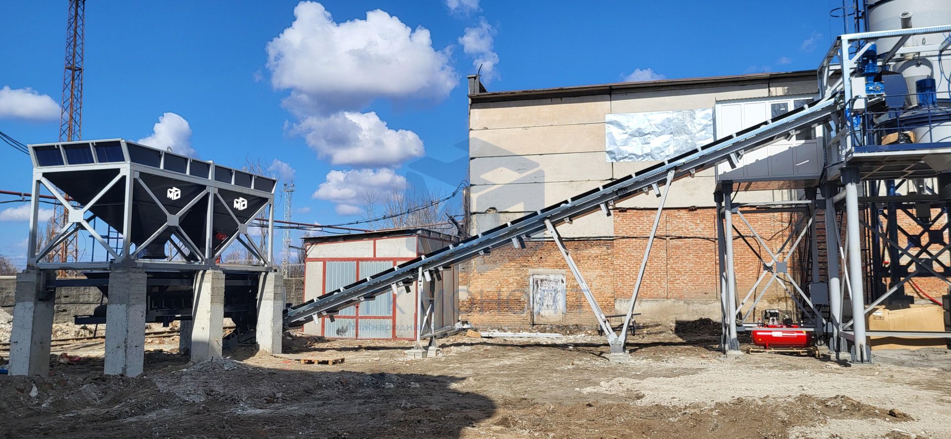 АБЗУ-35 (Автоматичний Стаціонарний Бетонний Вузол) - 4